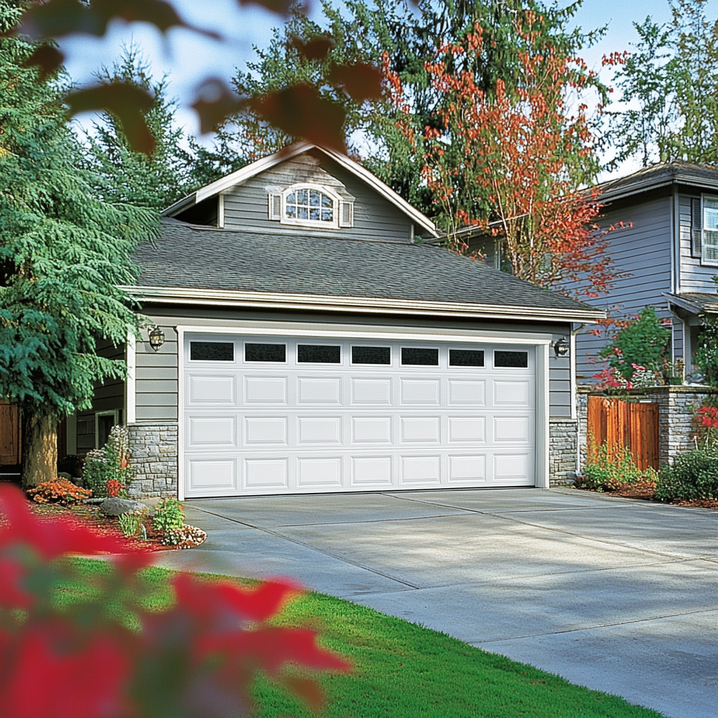 Clopay Coachman Collection Garage Door with carriage house design